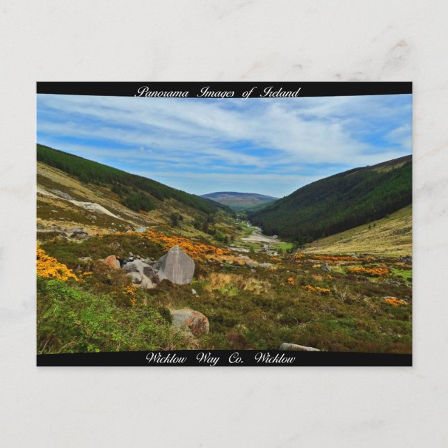 Imagens irlandesas para cartão postal (Frente)