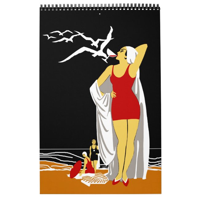 Imagens Retroativas de Vintagem de Calendário Post (Capa)