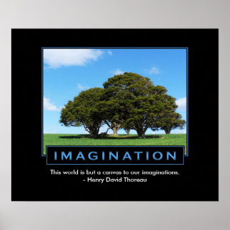 Imaginação - Poster Inspiracional