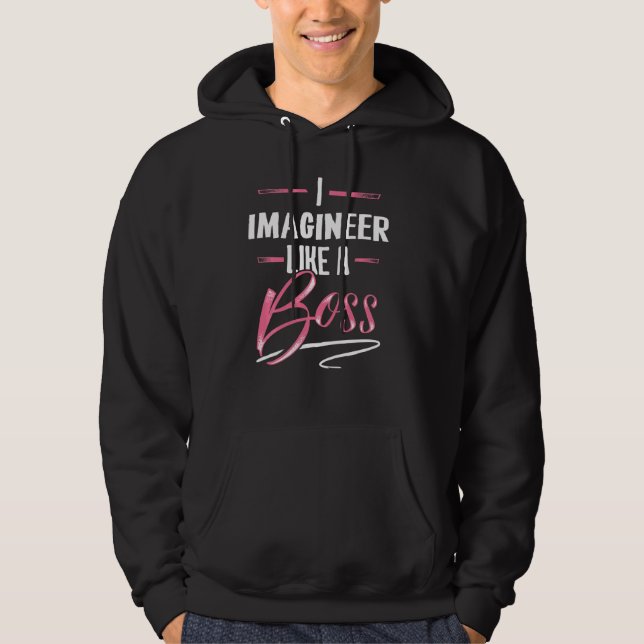 IMAGINANTE COMO A camiseta Lady Boss Girl Power (Frente)