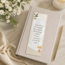 Imagination Vintage Botanical Bookmark