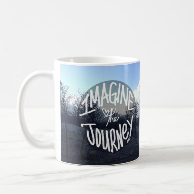 Imagine a caneca de café da viagem (Esquerda)