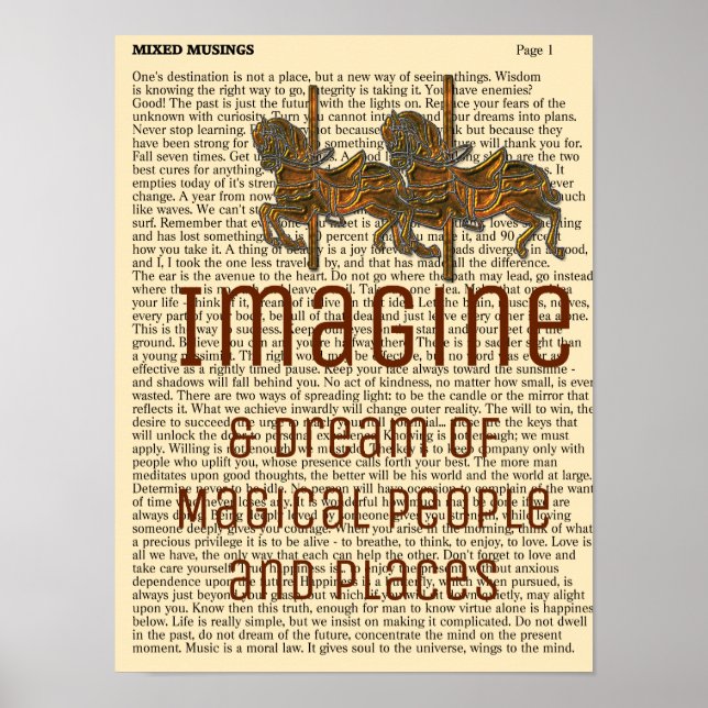 Imagine - Art Impressão (Frente)