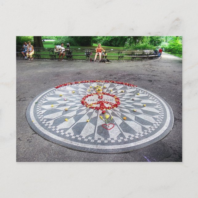 Imagine o cartão postal (Frente)