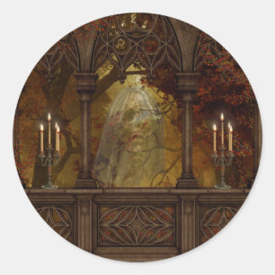 Imaginem os adesivos do Dia das Bruxas