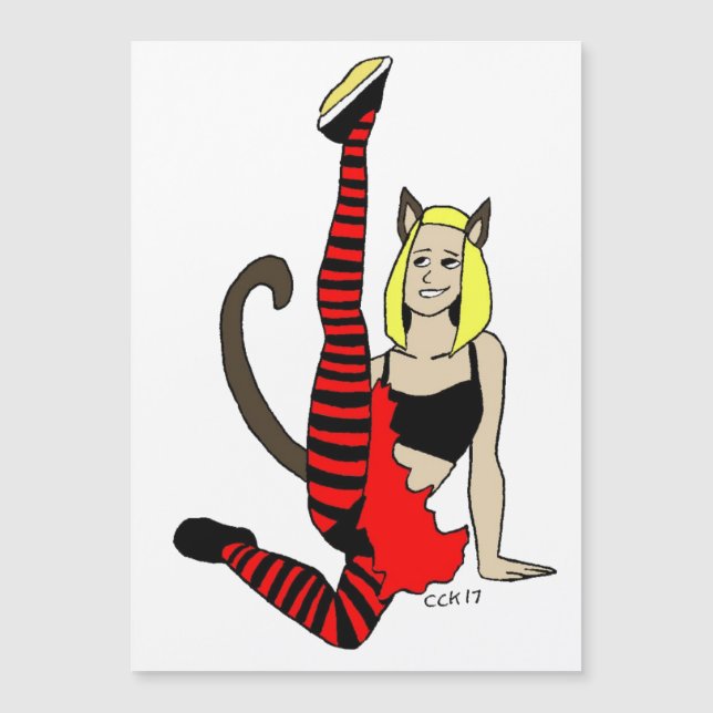 íman catgirl (Frente)