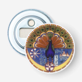 íman de amostra de pavão