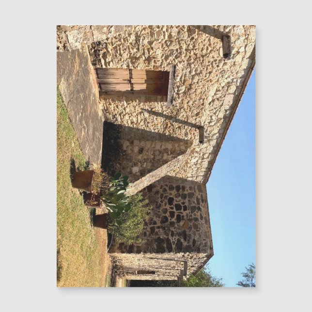 Íman de edifício intacto (paisagem) (Frente)