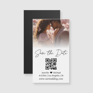 íman de íman de código qr mínimo casal foto salvar