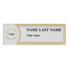 Íman Elegante Logo Personalizado Azul Poeirento Br