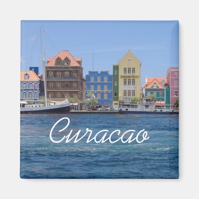 Imãs de geladeira de Foto Viagem Curacao (Frente)