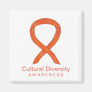 Imãs de geladeira de Friso de Consciência da Diver