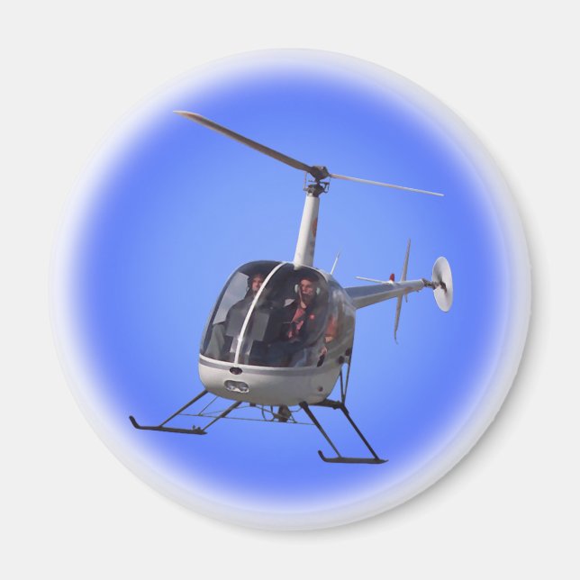 Imãs de geladeira do helicóptero e Keepsakes do He (Frente)