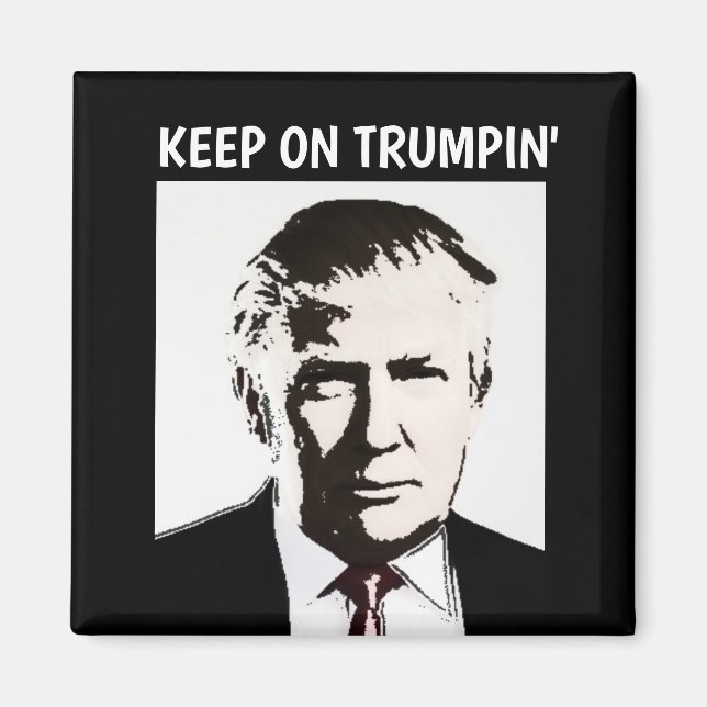 Imãs de geladeira DONALD TRUMP, Engraçadas (Frente)