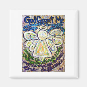 Imãs de geladeira Personalizadas do Poem Angel de