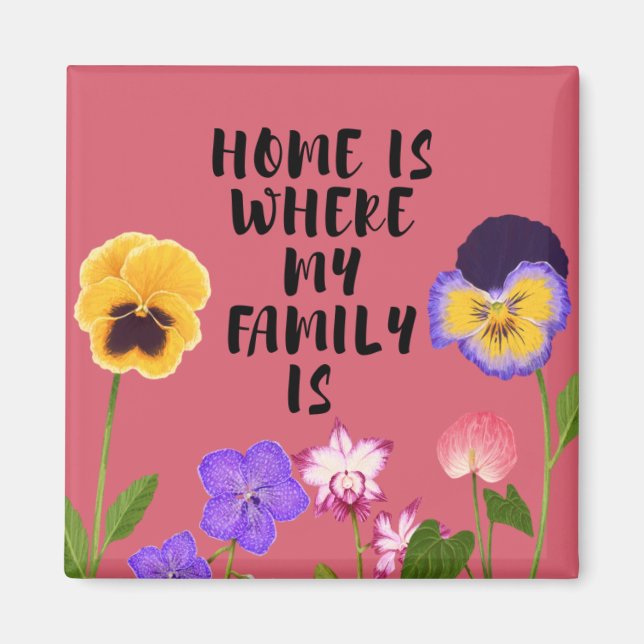 Imãs de geladeira Premium para a sua casa (Frente)