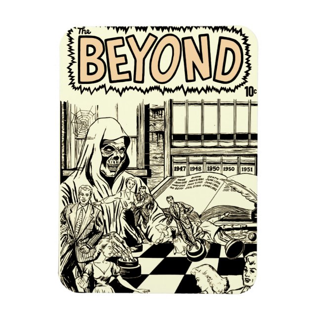 Ímãs de Horror dos anos 1950 *The BEYOND* Comics (Vertical)
