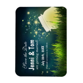 Ímãs de vaga-lumes + jarro de alvenaria para encon