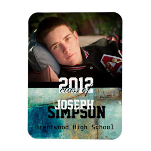 Ímãs do anúncio da graduação