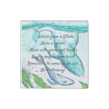 Aconselhamento de um ímã de pedra de baleia