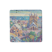 Barcelona, Park Guell, Sagrada Familia, Souvenir