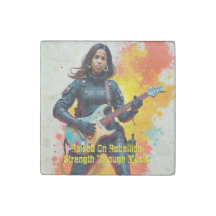 Inspiração de Arte Guitarrista da Soldista Persona
