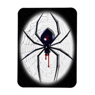 Ímãs flexíveis da aranha da viúva negra