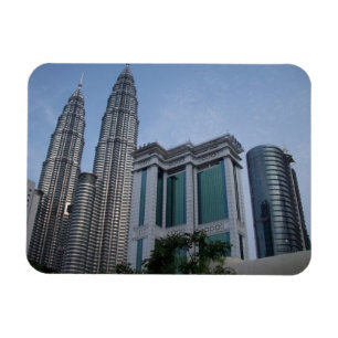 Ímãs flexíveis de Kuala Lumpur das torres géme