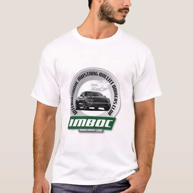 IMBOC '19 Black (Men) - Camisa Branca (Frente)