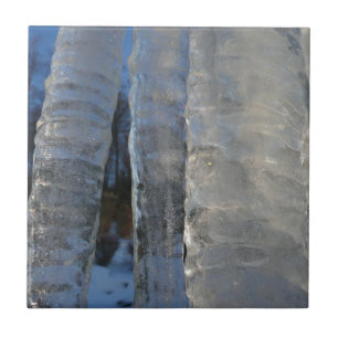 Imcicles Abstrato Blue Winter Photoics