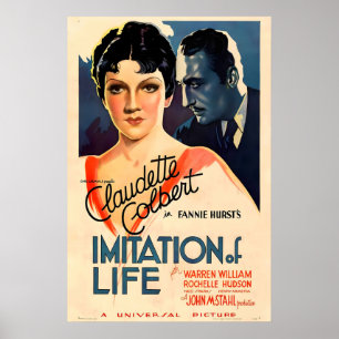 Imitação da Vida 1934 Cartaz de Filme IMPRESSÃO A5