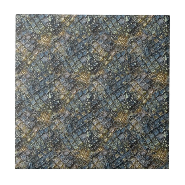 Imitation crocodile skin. Animal print. (Frente)