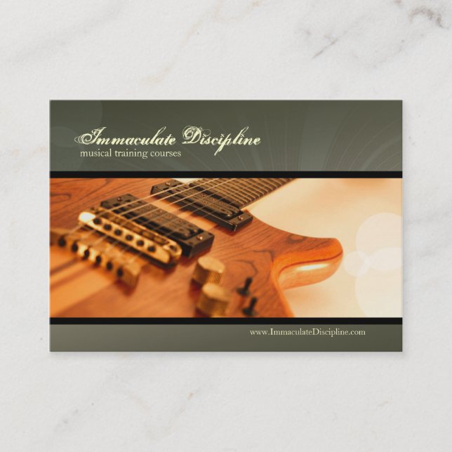 Immaculate Discipline Cartões de visitas do Chubby (Frente)