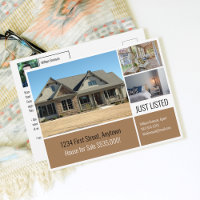 Imobiliário Mala direta Suntan Beige Cartão postal