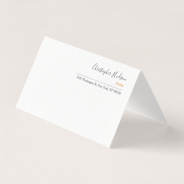 Imobiliário Simples Profissional (Frente)