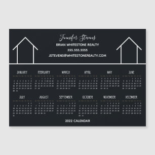 Imobilizações Imobiliárias Black 2022 Calendar