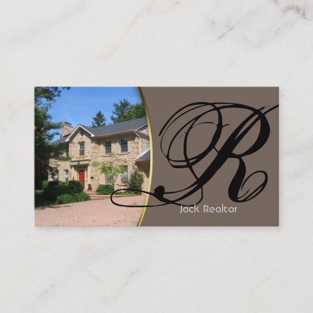 Imóveis De Cartão de visita Bonito Portátil Imobil (Frente)