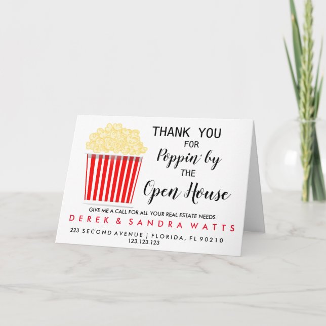 imóvel POPCORN anúncio de dia de portas abertas Po (Frente)