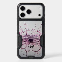 Impacto de Tinta Salpicada Arte Abstrata iPhone 17