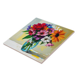 Impasto Floral Art