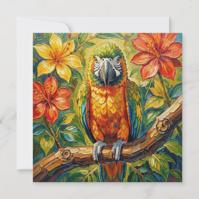 Impastos Colorful Parrot   (Frente)