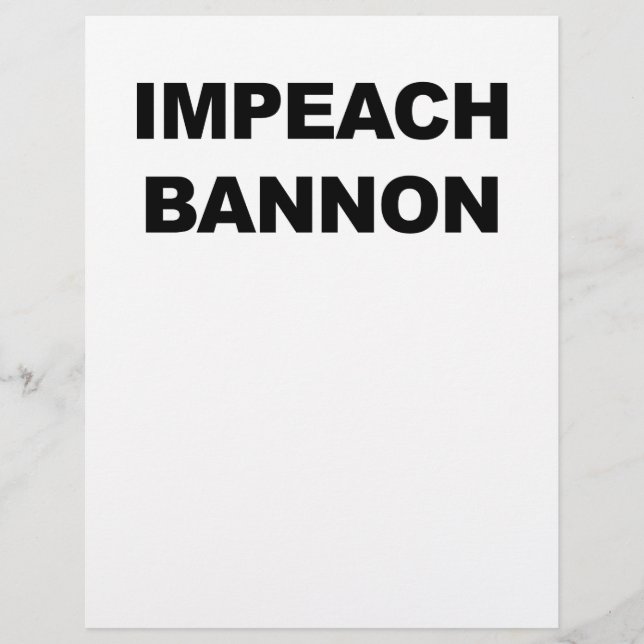 IMPEACH BANNON (Frente)