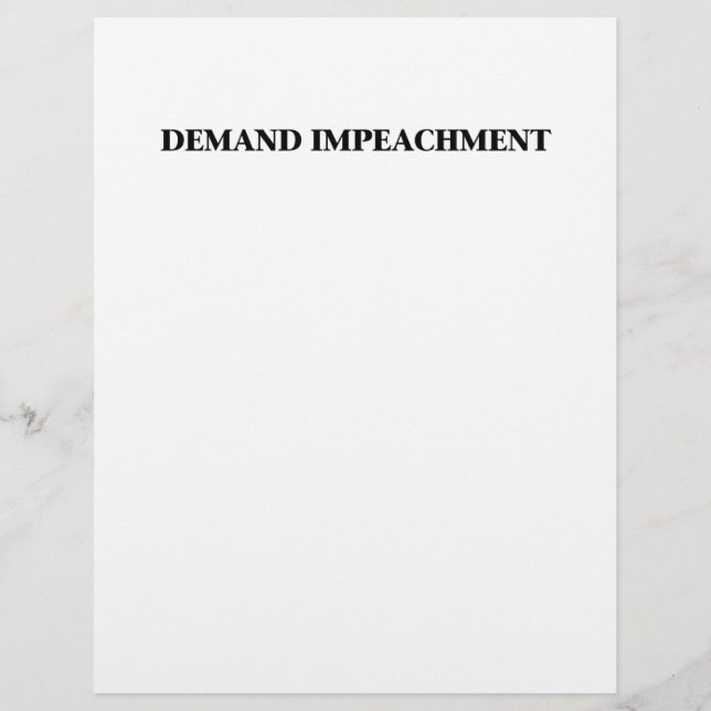 Impeachment de Demanda (Frente)