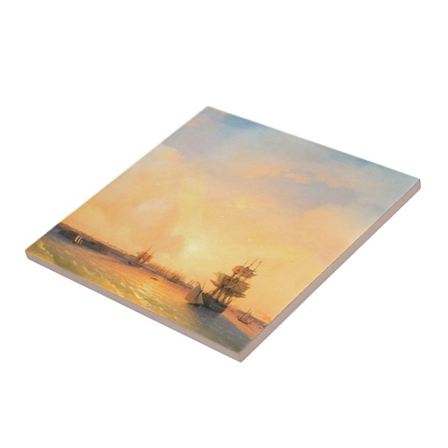 Imperador Alexander Ivan Aivazovsky do forte de (Lateral)