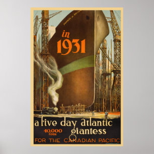 Imperatriz de Grâ Bretanha 1931 - poster das