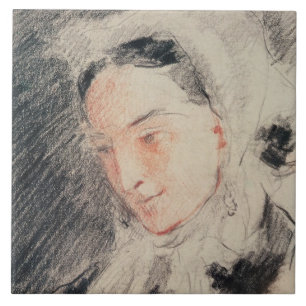 Imperatriz Eugénie (giz preto & vermelho)