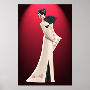 Imperatriz japonesa 36 x 24 posters