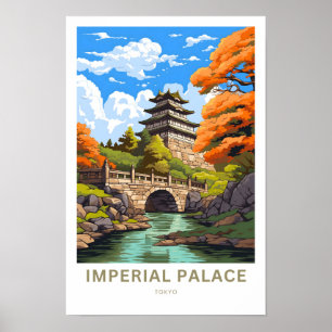 Imperial Palace Tokyo Viagem Impressão