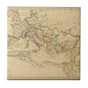 Império romano sob Constantim e Trajan