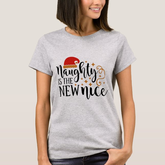 Impertinente é a camisa agradável nova do Natal (Frente)